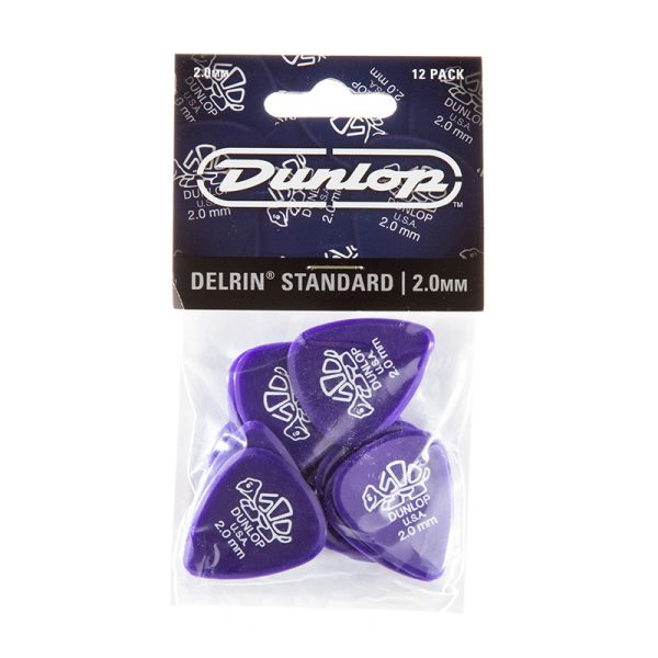 Dunlop Delrin 500 Standard 2.0mm - Player Pack