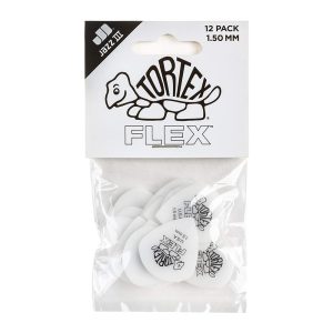 Dunlop Tortex Flex Jazz 1.50mm White - Player Pack