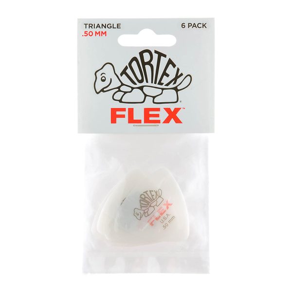 Dunlop Tortex Flex Triangle 0.50mm - Player Pack