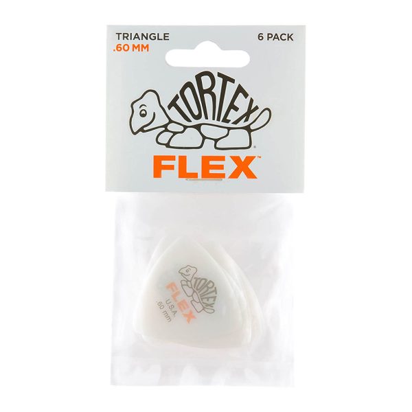 Dunlop Tortex Flex Triangle 0.60mm - Player Pack