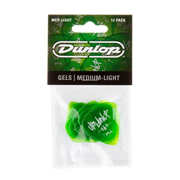 Dunlop Gel Standard Medium Light Green - Player Pack