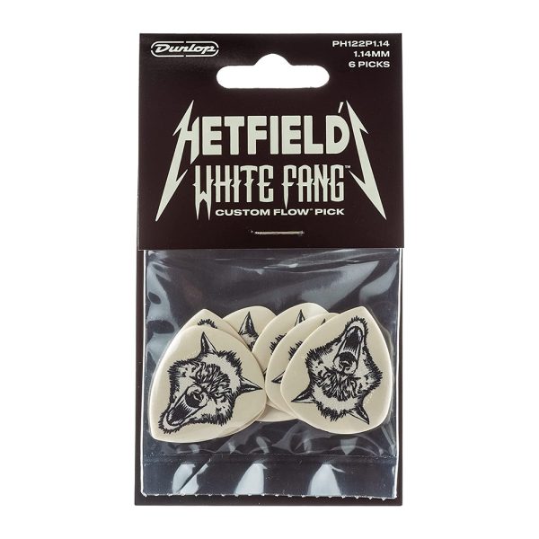 Dunlop Hetfield White Fang 1.14mm - Player Pack