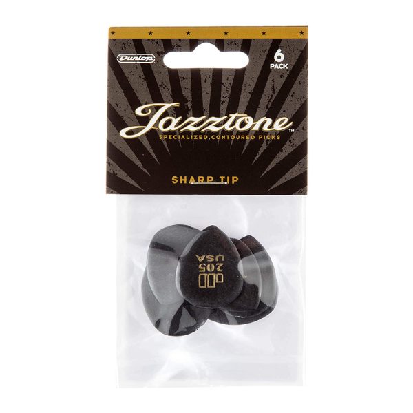 Dunlop Jazz Tone Sharp Tip 205 - Player Pack