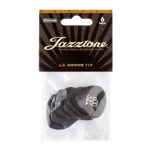 Dunlop Jazz Tone Large Round Tip 207 - Player Pack