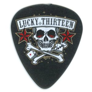 Dunlop Lucky 13 Skull Dice 0.60mm