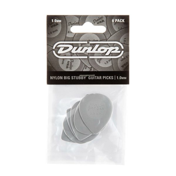 Dunlop Nylon Big Stubby 1.0mm - Player Pack