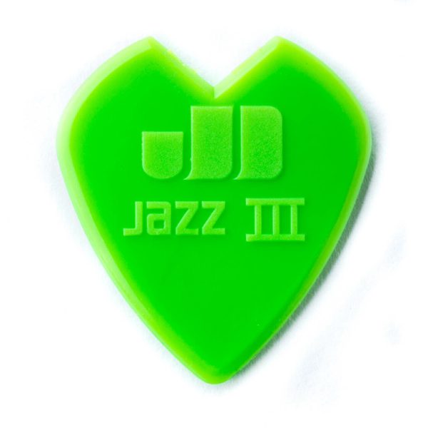 Dunlop Kirk Hammett Nylon Jazz III 1.38mm - Green