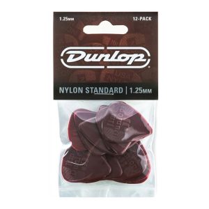 Dunlop Nylon Standard 1.25mm Red - Player Pack