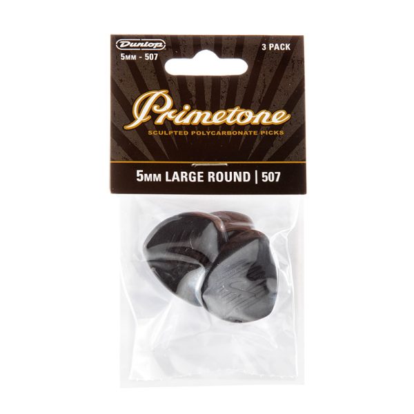 Dunlop Primetone Large Round 5.00mm - Player Pack