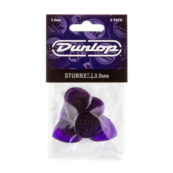 Dunlop Stubby 3.0mm - Player Pack - Player Pack