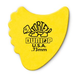 Dunlop Tortex Fins 0.73mm Yellow