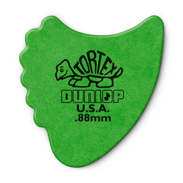 Dunlop Tortex Fins 0.88mm Green
