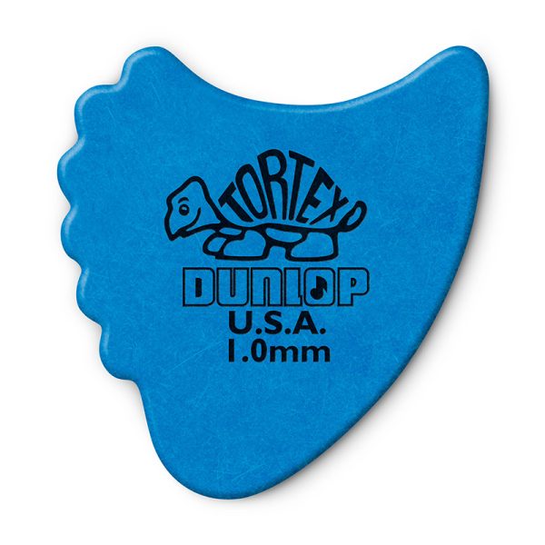 Dunlop Tortex Fins 1.0mm Blue