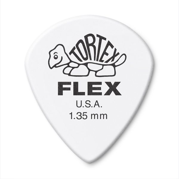 Dunlop Tortex Flex Jazz 1.35mm Black