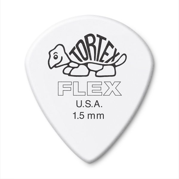 Dunlop Tortex Flex Jazz 1.50mm White