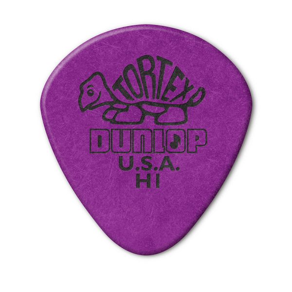 Dunlop Tortex Jazz Round Tip Heavy Purple
