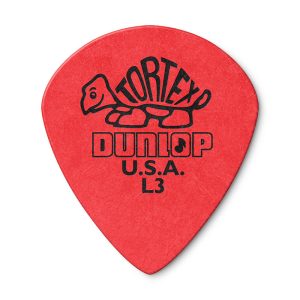 Dunlop Tortex Jazz Sharp Tip Light Red