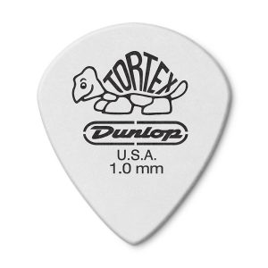 Dunlop Tortex Jazz III White 1.00mm Guitar Plectrums