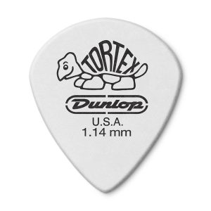 Dunlop Tortex Jazz III White 1.14mm Guitar Plectrums