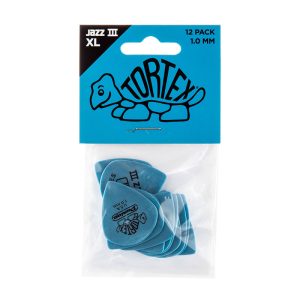 Dunlop Tortex Jazz XL 1.00mm Guitar Plectrums - Player Pack