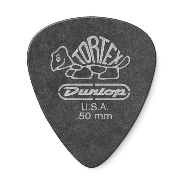 Dunlop Tortex Pitch Black Standard 0.50mm