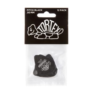 Dunlop Tortex Pitch Black Standard 0.50mm - Player Pack