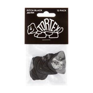 Dunlop Tortex Pitch Black Standard 0.88mm - Player Pack
