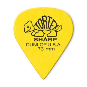 Dunlop Tortex Sharp 0.73mm Yellow