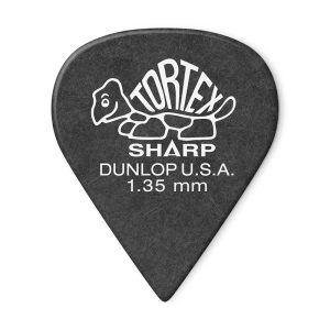 Dunlop Tortex Sharp 1.35mm Black
