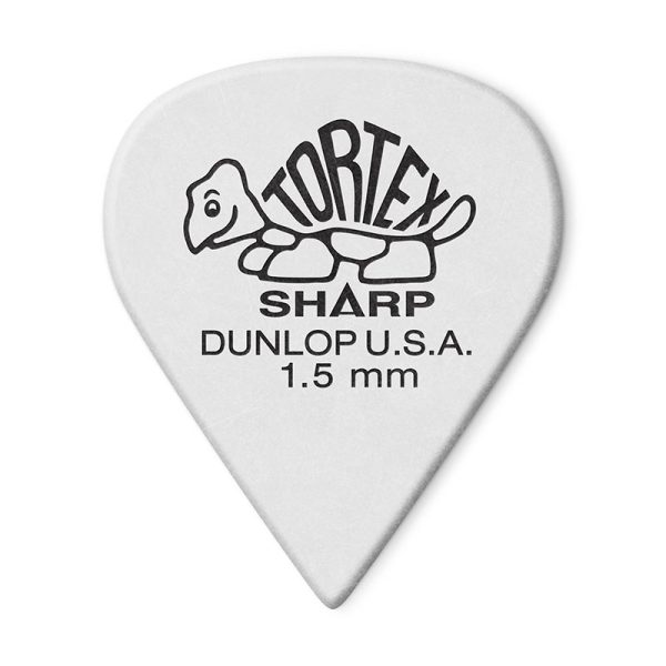 Dunlop Tortex Sharp 1.5mm White