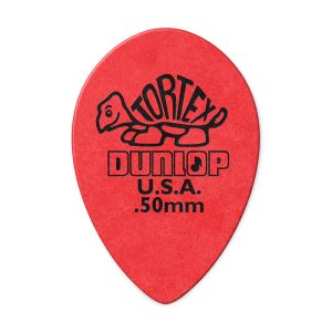 Dunlop Tortex Small Tear Drop 0.50mm Red