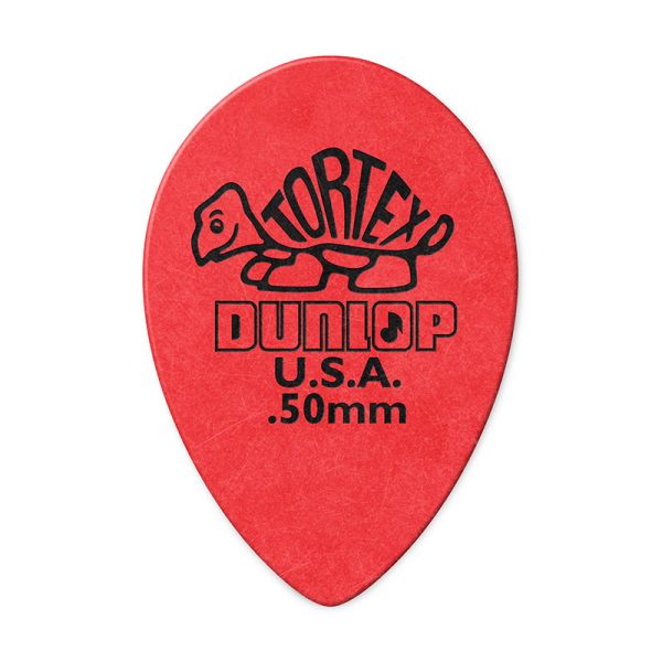 Dunlop Tortex Small Tear Drop 0.50mm Red
