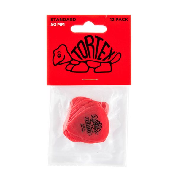 Dunlop Tortex Standard 0.50mm Red - Player Pack
