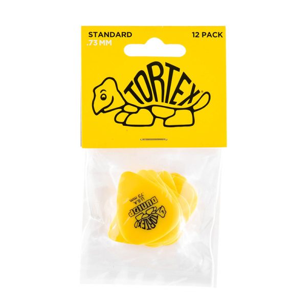 Dunlop Tortex Standard 0.73mm Yellow - Player Pack