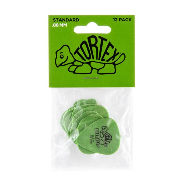 Dunlop Tortex Standard 0.88mm Green - Player Pack