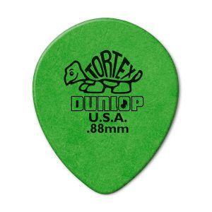 Dunlop Tortex Tear Drop 0.88mm Green