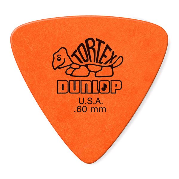Dunlop Tortex Triangle 0.60mm Orange