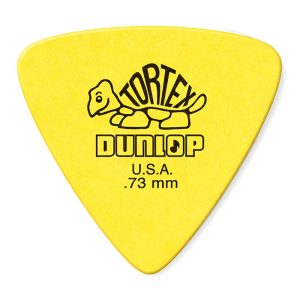 Dunlop Tortex Triangle 0.73mm Yellow