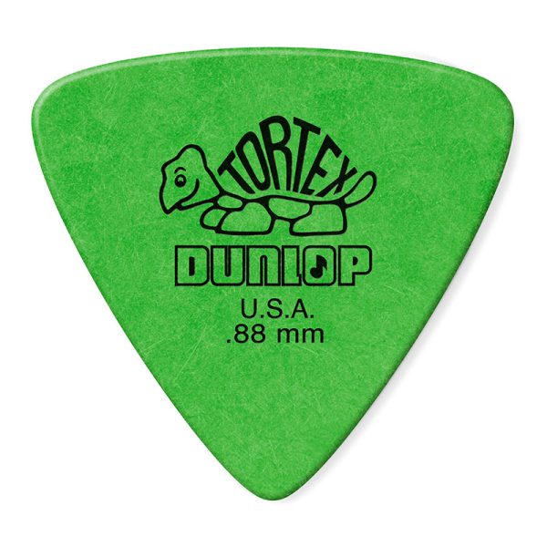 Dunlop Tortex Triangle 0.88mm Green