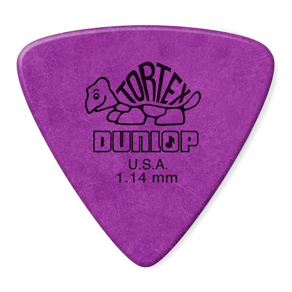 Dunlop Tortex Triangle 1.14mm Purple