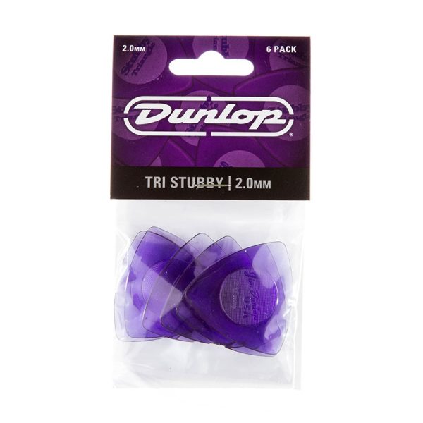 Dunlop Tri Stubby 2.0mm - Player Pack