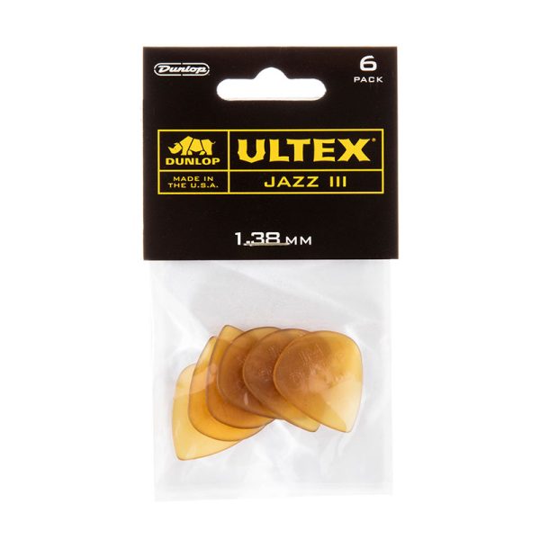 Dunlop Ultex Jazz 1.38mm - Player Pack