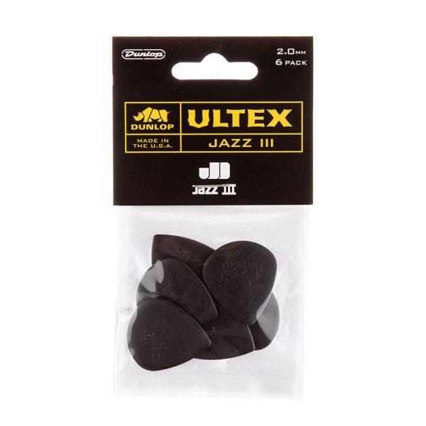 Dunlop Ultex Jazz 2.0mm - Player Pack