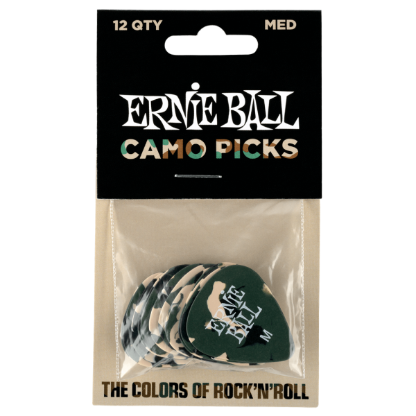 Ernie Ball Camouflage Medium - 12 Pack