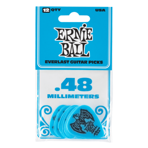 Ernie Ball Everlast Blue 0.48mm - 12 Pack