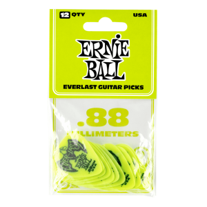 Ernie Ball Everlast Green 0.88mm - 12 Pack
