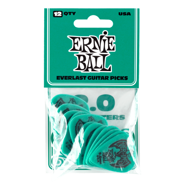 Ernie Ball Everlast Teal 2.00mm - 12 Pack
