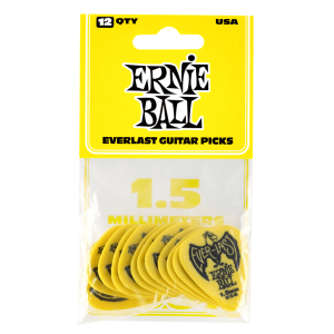 Ernie Ball Everlast Yellow 1.50mm - 12 Pack