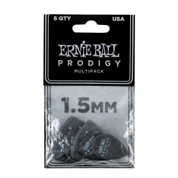 Ernie Ball Prodigy Multipack Black 1.50mm - 6 Pack