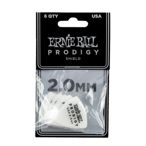 Ernie Ball Prodigy Shield White 2.00mm - 6 Pack